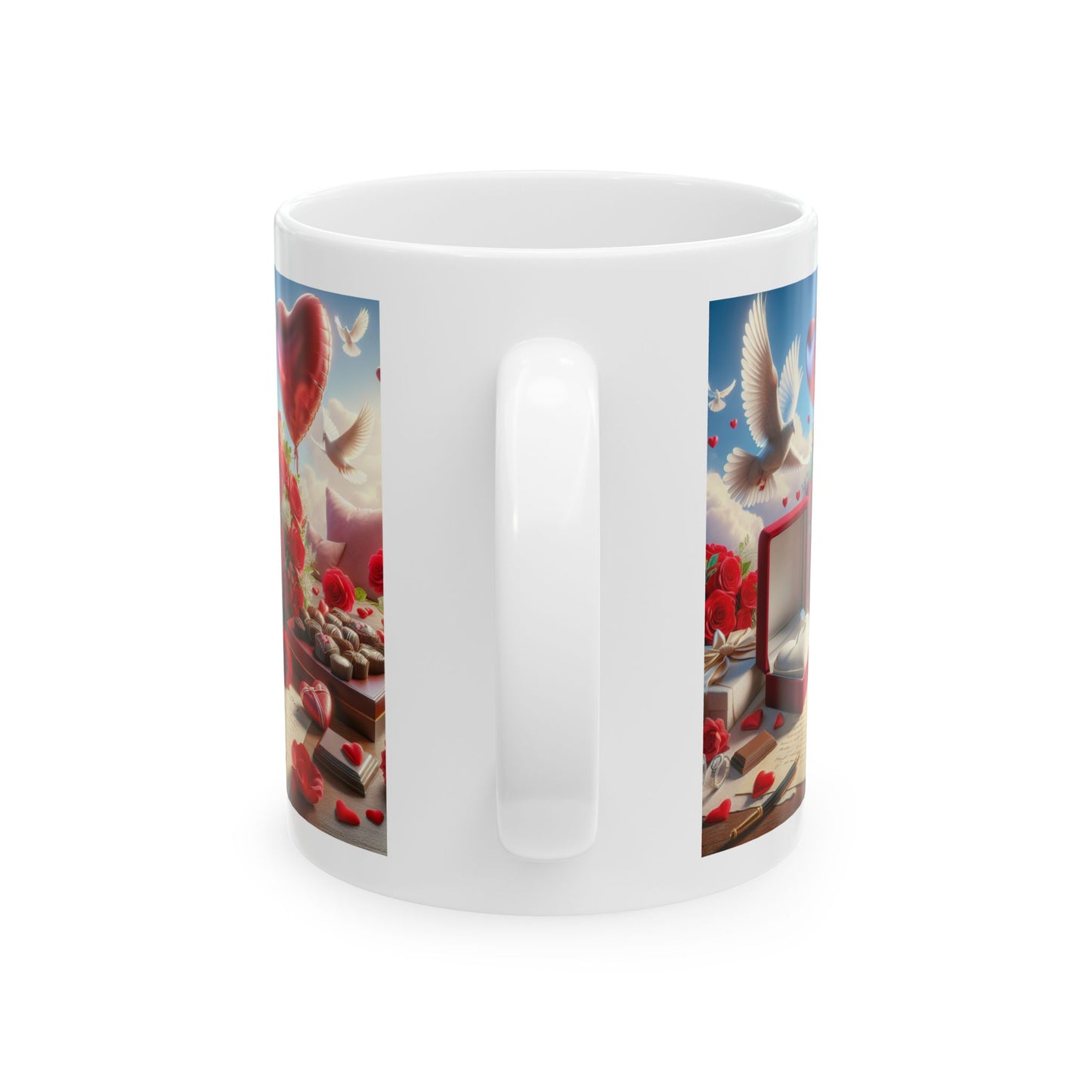 Valentines Day Show Stopper Romantic Gift Mug. (11oz, 15oz).